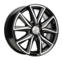 Легковой диск Khomen Wheels KHW1706 7x17 5x114,3 ET37 66,5 Black-FP