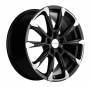 Легковой диск Khomen Wheels KHW1808 7,5x18 5x114,3 ET50 67,1 Black-FP