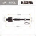 Masuma MR1670L передняя Mazda; Nissan